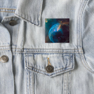 De bellennevel, NGC 7635. Vierkante Button 5,1 Cm