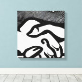 De belofte canvas afdruk (Insitu (Houten vloer))