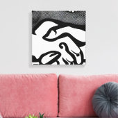 De belofte canvas afdruk (Insitu (Woonkamer))