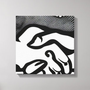 De belofte canvas afdruk