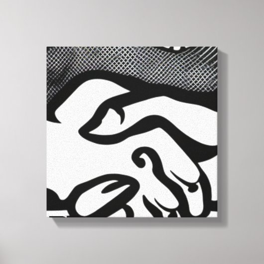 De belofte canvas afdruk (Voorkant)