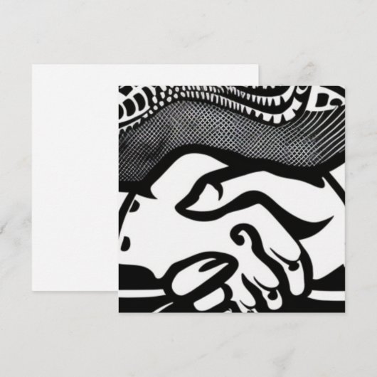 De belofte feestdagenkaart (Voorkant / Achterkant)