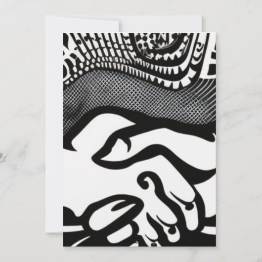 De belofte feestdagenkaart (Voorkant)