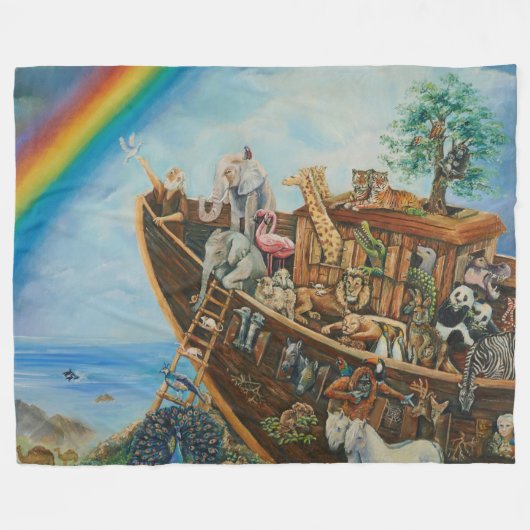 De belofte, Noah's Ark Fleece Deken (Voorkant (Horizontaal))