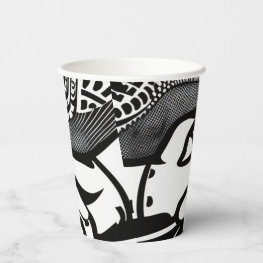 De belofte papieren bekers (Achterkant)