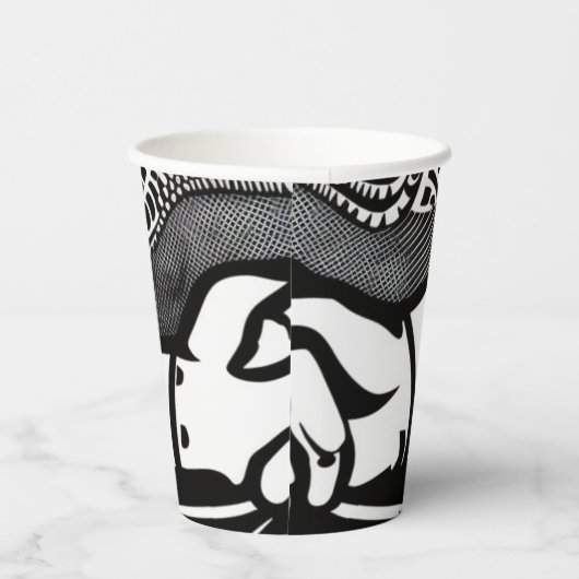 De belofte papieren bekers (Rechts)