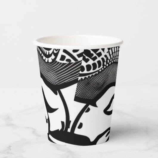 De belofte papieren bekers (Voorkant)