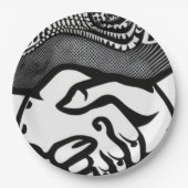 De belofte papieren bordje (Voorkant)