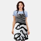 De belofte schort (Gedragen)