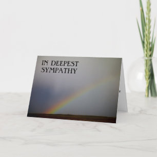 DE BELOFTE VAN DE REGENBOOG SYMPATHIEKAART KAART