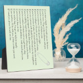 De Belofte van de veiligheid Fotoplaat (Zijkant)