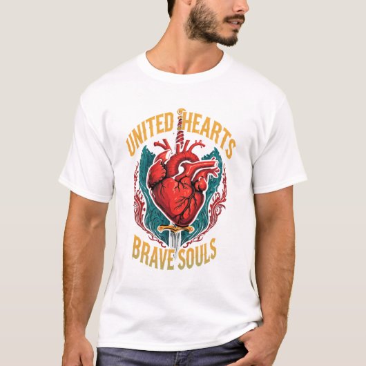 De "belofte van de vrijheid blijft bestaan" t-shirt (Voorkant)