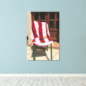 De belofte van de zomer canvas afdruk (Insitu (Houten vloer))