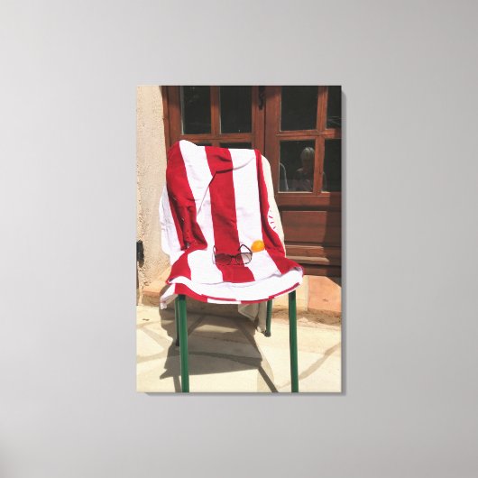 De belofte van de zomer canvas afdruk (Voorkant)