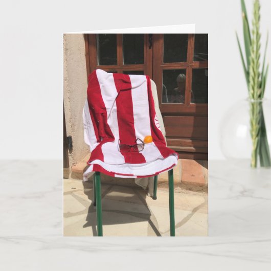 De belofte van de zomer kaart (Voorkant)