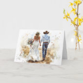 De belofte van eeuwig dragen kaart (Gele Bloem)