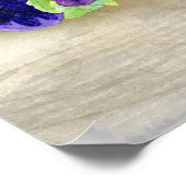 De belofte van het voorjaar - de moderne Waterverf Poster (Hoek)