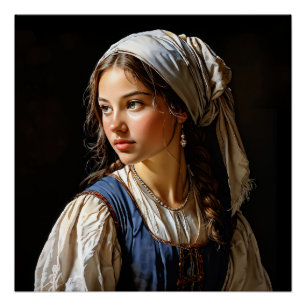 “De belofte van morgen” “Anna” Een Nederlands meis Perfect Poster