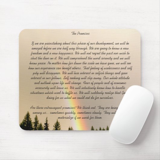 De beloften muismat (Met muis)