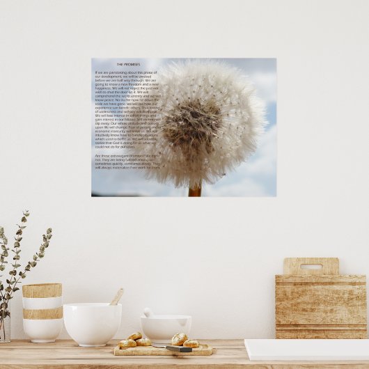 De beloften poster (Keuken)