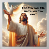 De beloften van het poster van Jezus: (Voorkant)