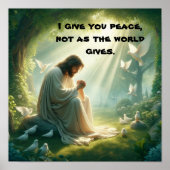 De beloften van het poster van Jezus: (Voorkant)