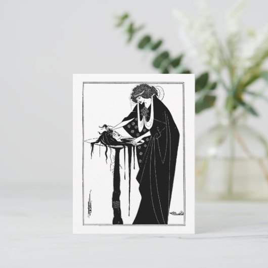 De beloning van de danser briefkaart (Staand voorkant)