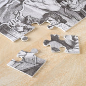 De beloning van de wreedheid door William Hogarth Legpuzzel (Zijkant)