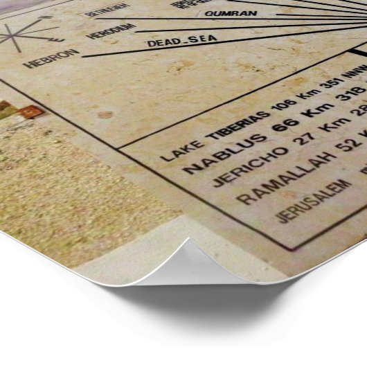 De beloofde grond poster (Hoek)