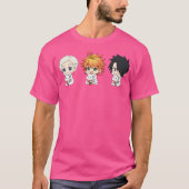 De beloofde Neverland Chibis T-shirt (Voorkant)