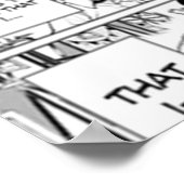 De beloofde neverland collage poster (Hoek)