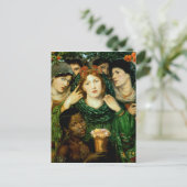 De Beloved (de Bride) Briefkaart (Staand voorkant)