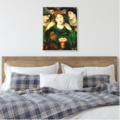 De Beloved (de Bride) Canvas Afdruk (Insitu (Slaapkamer))