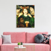 De Beloved (de Bride) Canvas Afdruk (Insitu (Woonkamer))