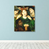 De Beloved (de Bride) Canvas Afdruk (Insitu (Houten vloer))