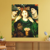 De Beloved (de Bride) Canvas Afdruk (Insitu (Woonkamer))