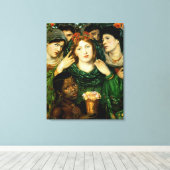 De Beloved (de Bride) Canvas Afdruk (Insitu (Houten vloer))