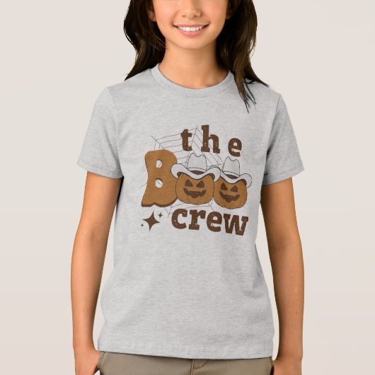 De bemanning Tri-Blend shirt (Voorkant)
