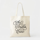 De bemanning van de bruid tote bag (Voorkant)