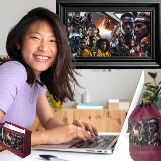 De bemanning van de Sekhmet Fleece Deken