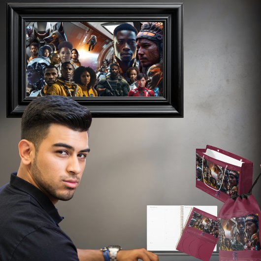 De bemanning van de Sekhmet Notitieboek