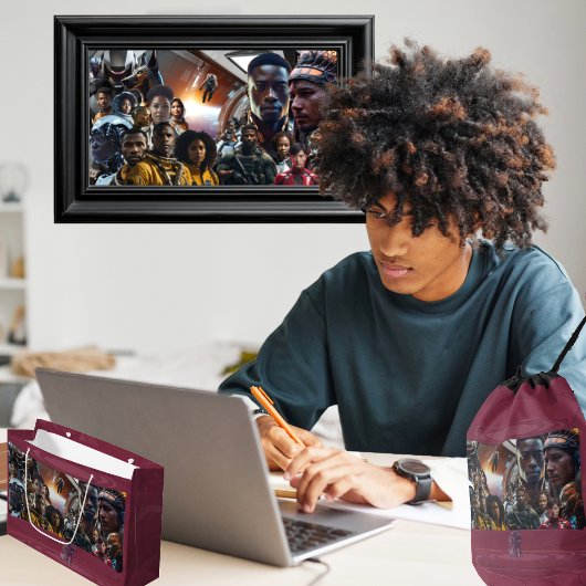 De bemanning van de Sekhmet Post-it® Notes