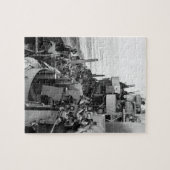 De bemanning van het pistool van een cruiser van d legpuzzel (Horizontaal)