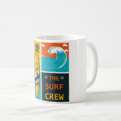 De bemanning van het Surf Koffiemok (Voorkant rechts)