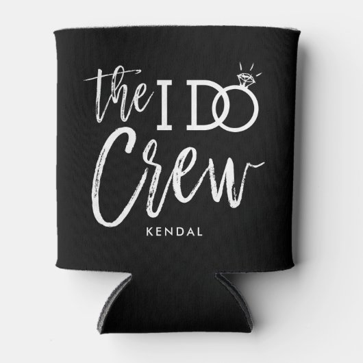 De bemanning van mij | Uw huwelijksfeestlijst + Na Blikjeskoeler (Voorkant)