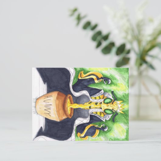 DE BEN! BRIEFKAART (Staand voorkant)