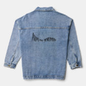 De benchmark overschrijden denim jacket (Achterkant)