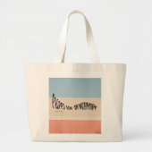 De benchmark overschrijden grote tote bag (Voorkant)