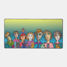 De bende en hun katten Desk Mat