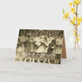 "De bende gaat je missen!" Kaart (Gele Bloem)